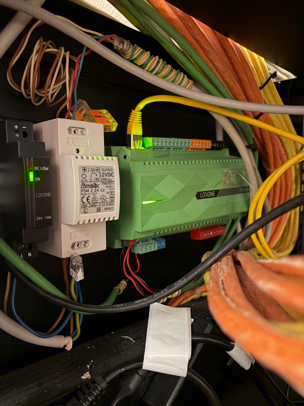 Loxone-Haussteuerung, installiert von Nußbaum Elektro